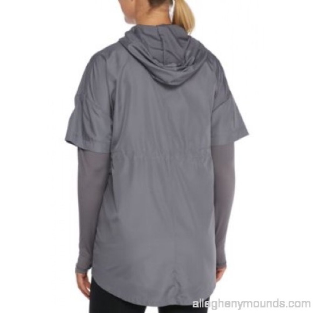 Zelos NWT 2Fer windbreaker in steel gray - Picture 2 of 8